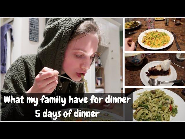 5 days of my dinners (what I have for dinner) #2