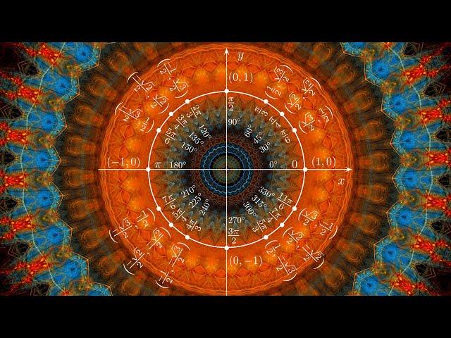 Silent 4K Fractal Flame Radial Kaleidoscope Screensaver - 2 Minute Loop - 3 Hrs - Calming & Soothing