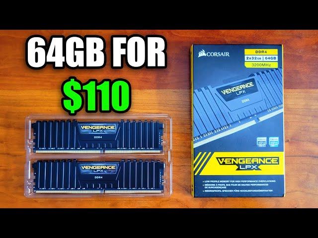 Corsair Vengeance LPX 64GB DDR4 Ram - Unboxing and Review