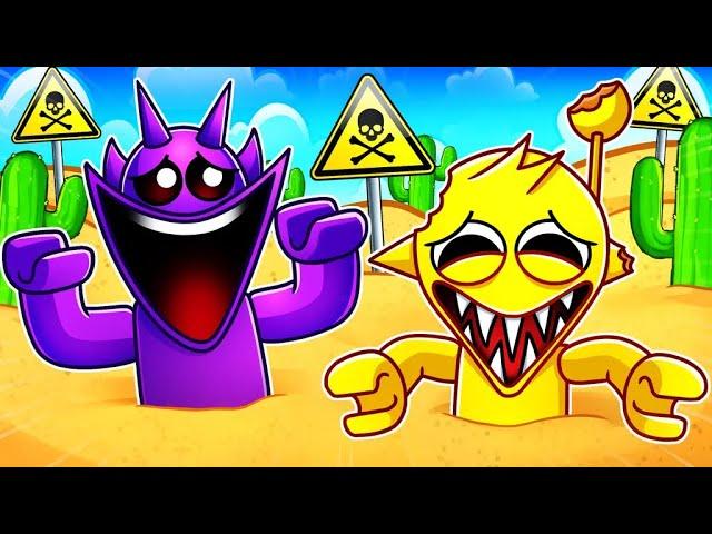 Can SPRUNKI PHASE 4 ESCAPE ALL QUICKSAND TRAPS in Roblox? (Incredibox)