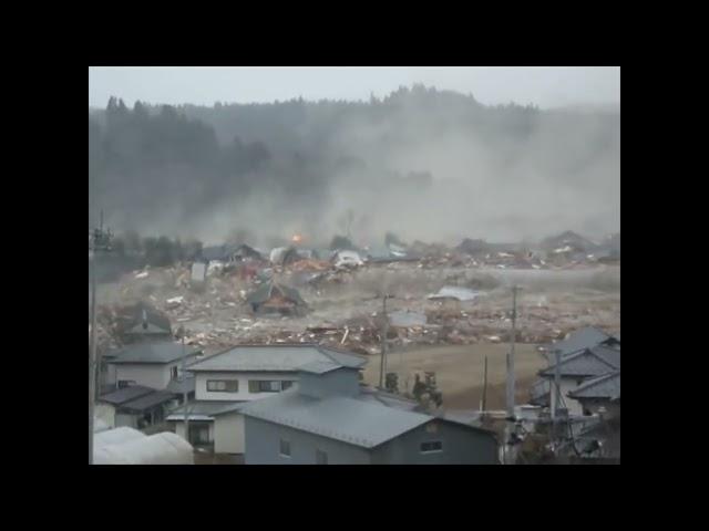 3/11/2011 Tsunami Hitting Shizugawa, Minamisanriku (Compilation)