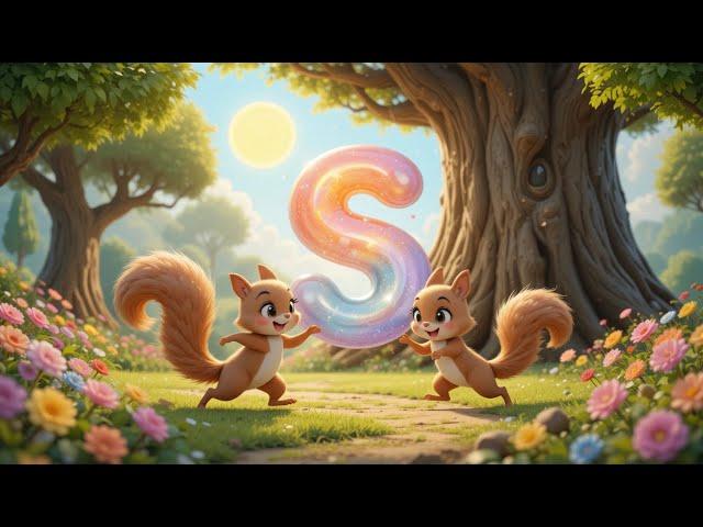 S to X Alphabet Song | Fun ABC Learning with Animal Names for Kids