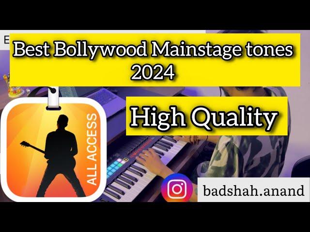 BOLLYWOOD MAINSTAGE TONES 2024 HIGH QUALITY