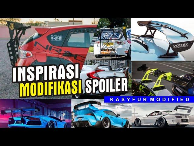 Inspirasi Modifikasi Spoiler Terkeren Sepanjang Masa | Semua Mobil | Hobi Lelaki