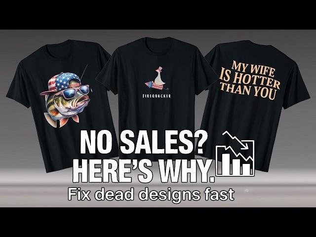 Why Your Designs Aren’t Selling and How to Fix It