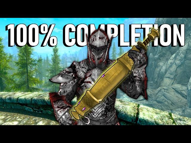 I speedran ALL of Skyrim in 100 hours...