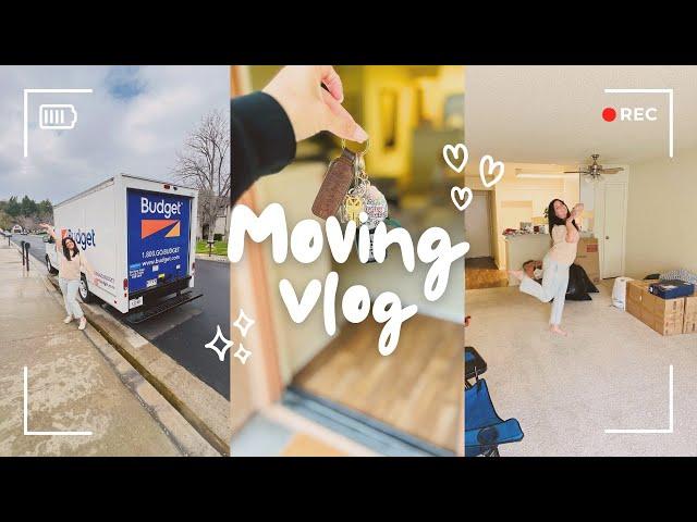 MOVING VLOG - Single mom of 3, getting my keys, new apartment