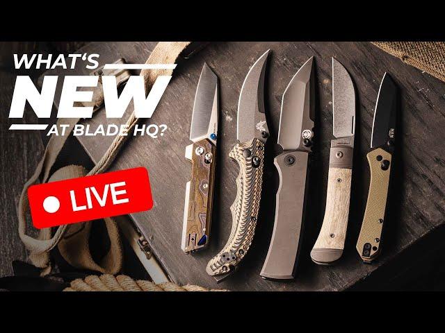 New Knives at Blade HQ for the week of 3.17.25 LIVE