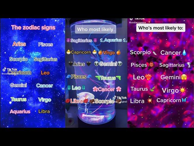 Zodiac Signs TikTok Compilation Part 26