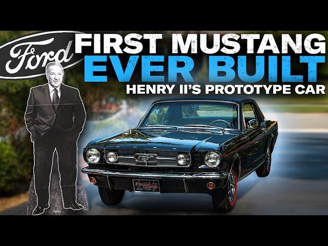 Prototype Mustang built for Henry Ford II, what makes it so UNIQUE? | Barn Find Hunter