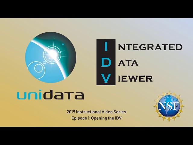 Unidata IDV Basics (2019) Episode #1: Launching the IDV