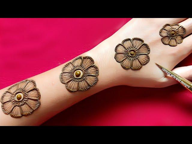 New stylish back hand mehndi design | easy & simple mehndi design | mehndi ka design | Mehndi .