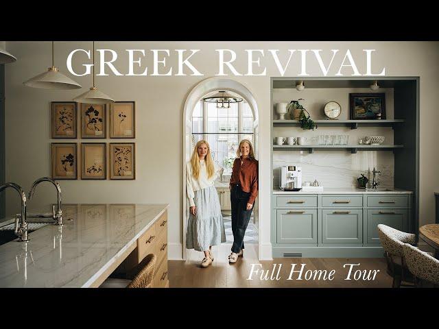 The Greek Revival Home Tour | A New Build with All the Charm of a Historic Home