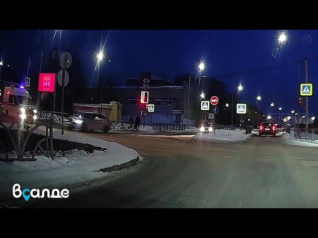 ДТП со скорой в Верхней Салде 10.02.2022