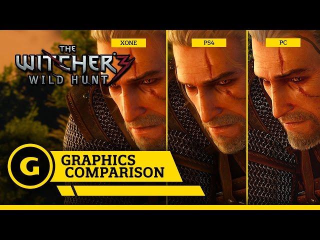 The Witcher 3: Wild Hunt - Graphics Comparison