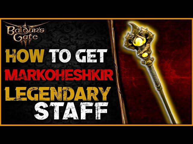 Baldur’s Gate 3: How to get Legendary Staff Markoheshkir (Ramazith Tower Puzzle)