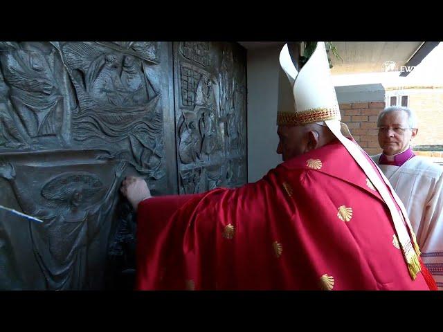 Pope Francis Opens Second Holy Door at Rebibbia Prison | Jubilee 2025