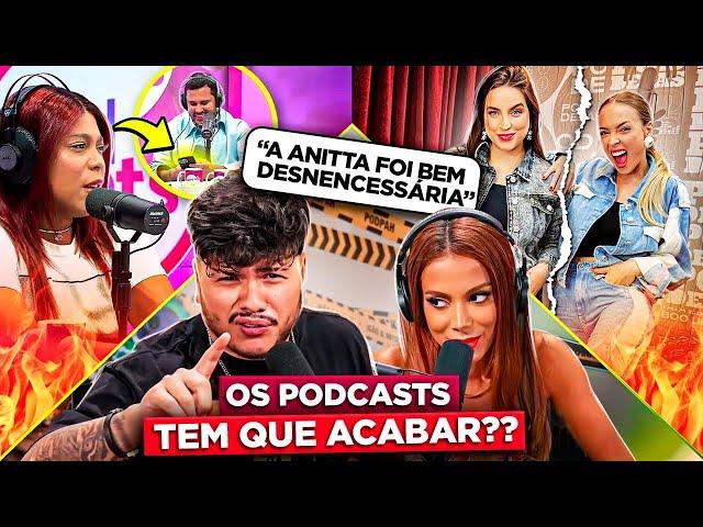 ANALISANDO TRETAS E CONFUSÕES NOS MAIORES PODCASTS DO BRASIL | Diva Depressão