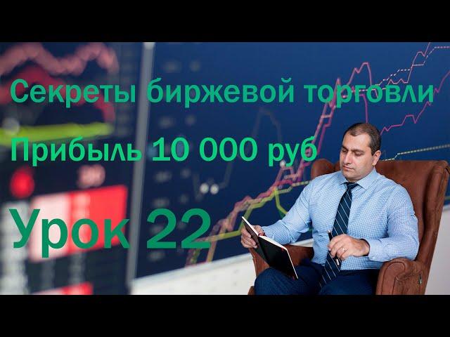 Секреты биржевой торговли. Урок 22: Закрытие сделки в плюс 10 000