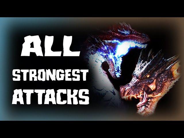 All Elder Dragon Signature Attacks (Updated!) - Monster Hunter World Iceborne