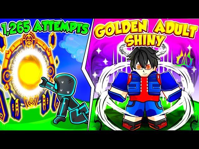 Obtaining The New Shiny Golden Boy Unit In Anime Defenders