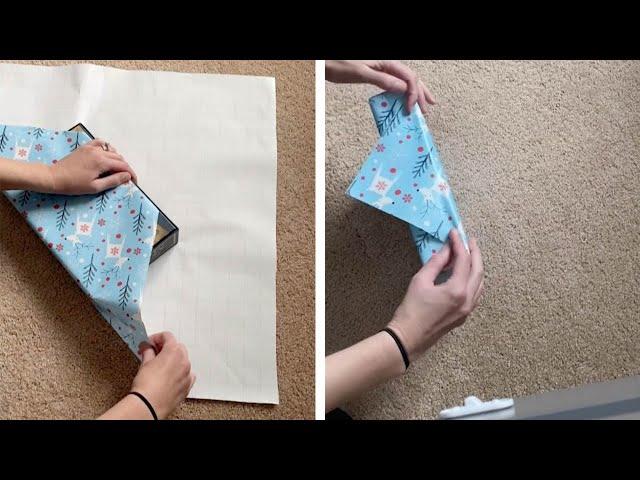 How To Wrap A Gift Without Tape