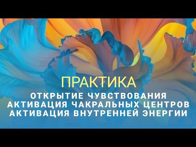 ПРАКТИКА "Открытие чувствования". Активация чакральных центров.