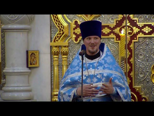 Протоиерей Андрей Канев, проповедь за Божественной литургией, Храм на Крови, 26.10.21