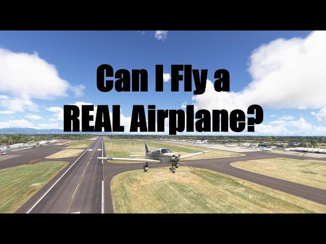 Can I Fly a REAL Airplane? | IslandSimPilot Goes Flying | Microsoft Flight Simulator vs. Real Flying