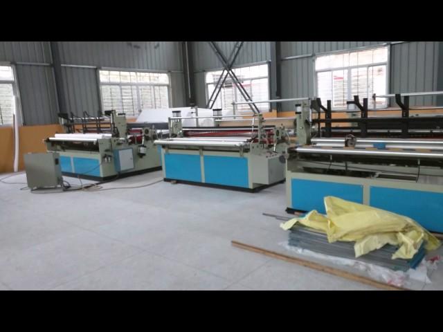 Good price Tissue paper converting machine production line manufacturer in China