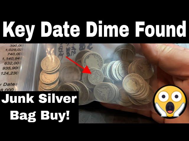 Key Date Barber Dime Found in a Bag of Junk Silver Coins