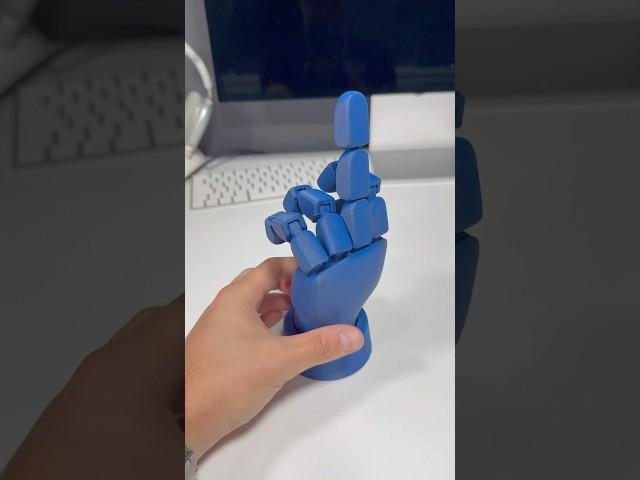 Modular Blue Hand Construction ️ #shorts #3dprinting #diy