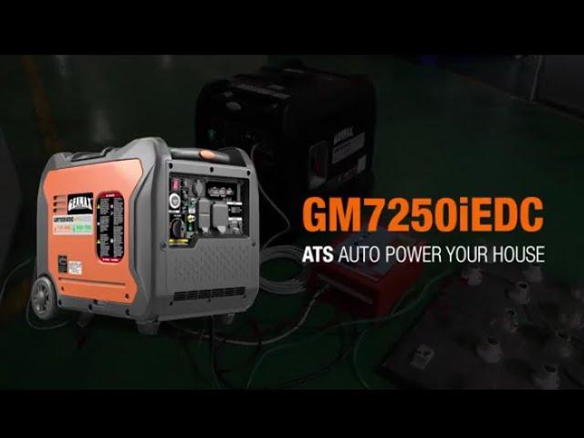 Dinking GENMAX GM7250iEDC ATS Auto Power Your House