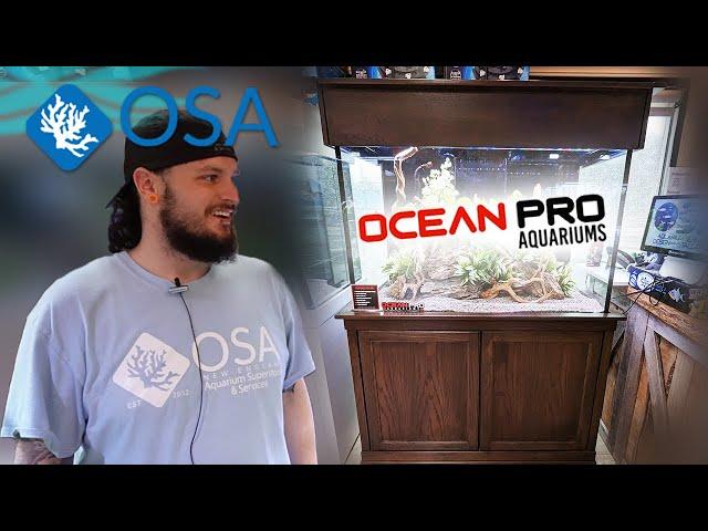 STUNNING New Aquariums From OCEAN PRO!