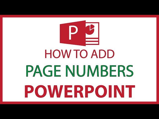 Microsoft PowerPoint: How To Set Up Page Numbering