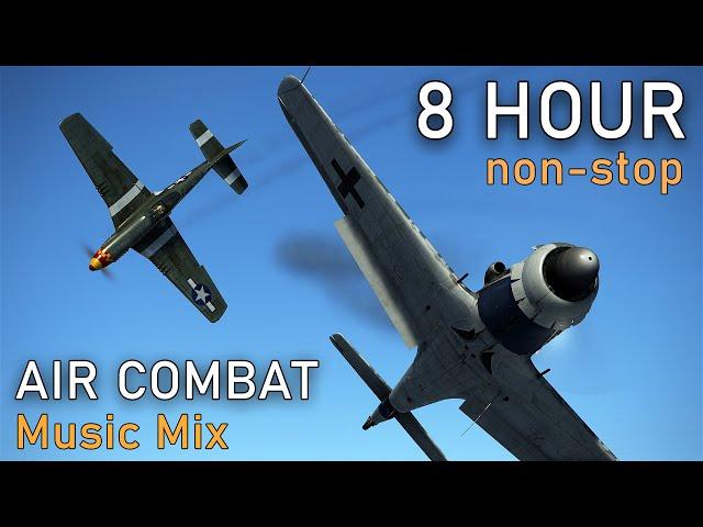 Euro's ULTIMATE 8 Hour DOGFIGHT and AIR COMBAT Music Mix! (ALL Genres, 100+ Tracks)