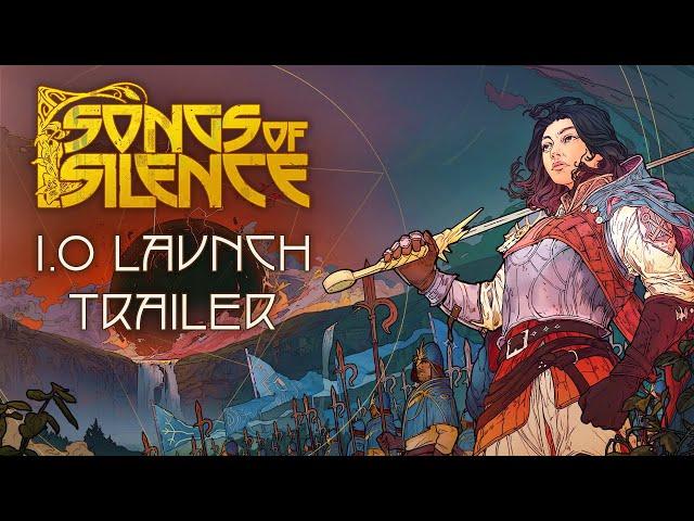 Songs of Silence - 1.0 Launch Trailer | Art Nouveau-inspired Fantasy Strategy Game