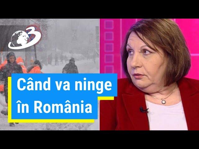 Vremea se răceşte, când va ninge în România. Directorul ANM, anunţ în direct la Antena 3