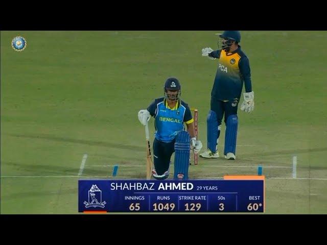 Shahbaz Ahmed 100* Runs | Syed Mustaq Ali Trophy | 2024