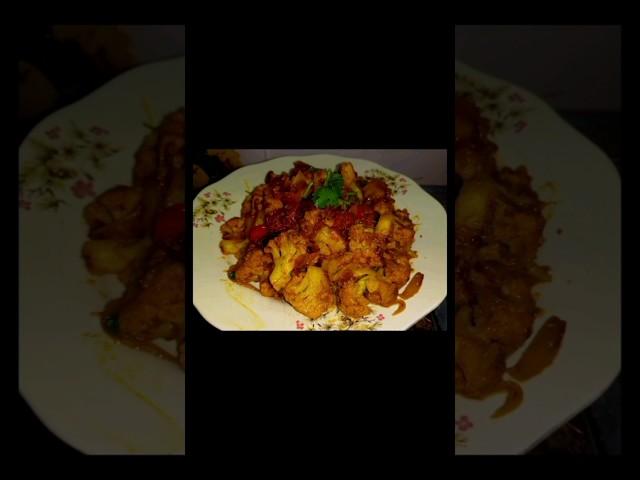 Resturant style Cauliflower Masala ️ #shorts #cauliflower #PewsCookingChannel