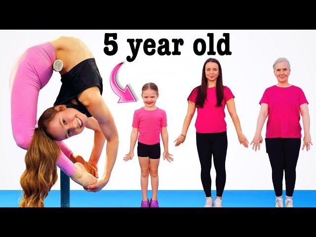 Ages 5-50 Compete in Gymnastics