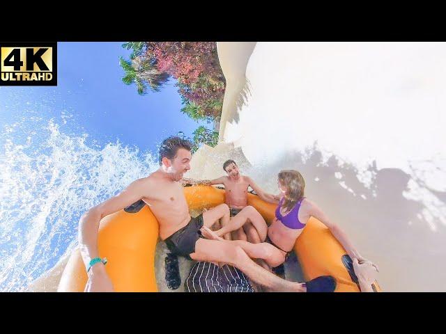 Patong Rapids Waterslide - Siam Park Tenerife - Onride - 4k - Wide Angle