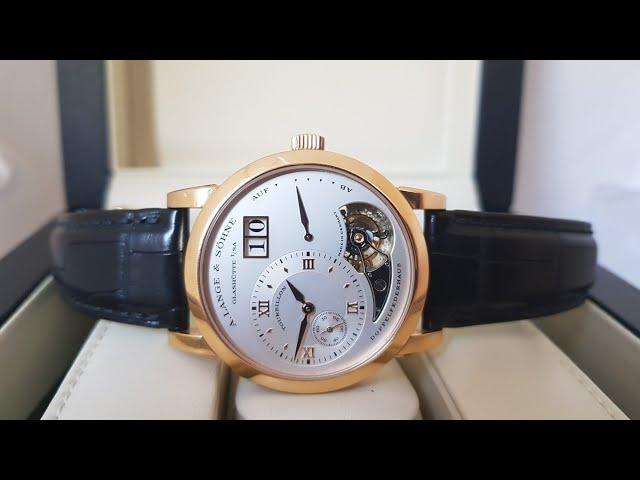 Лимитированные часы с турбийоном A. Lange & Söhne Lange 1 Tourbillon 704.032!