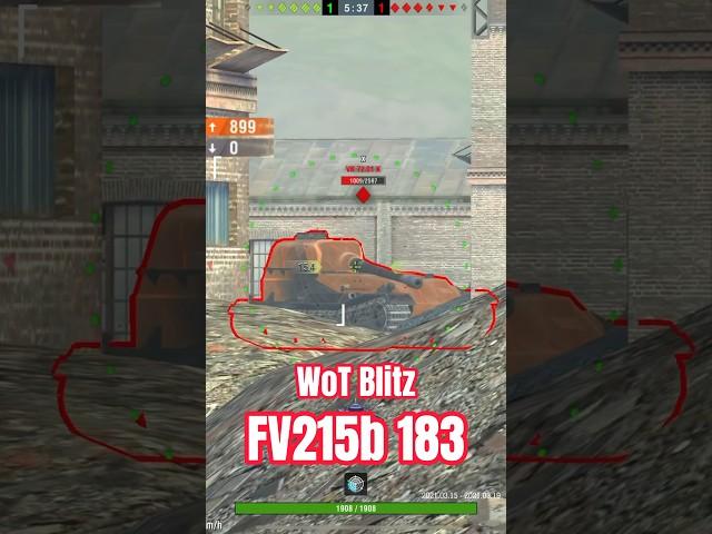 WoT Blitz FV215b 183 Again #worldoftanksblitz #wotblitz #fv215b183 #вотблиц #блиц #танкиблиц #wotb
