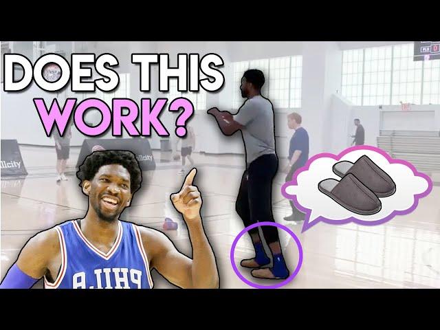 Do FLAT SHOES Help? Joel Embiid Wearing Slippers, Doctor Reviews Why