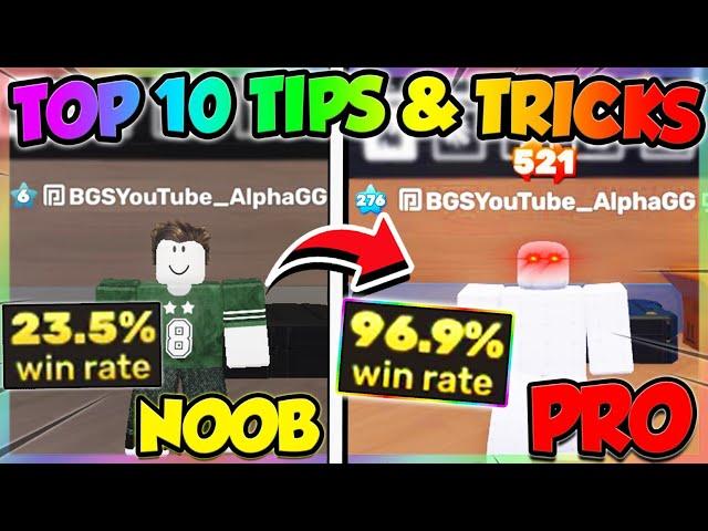 10 TIPS & TRICKS to BECOME A PRO in RIVALS!! (Roblox)