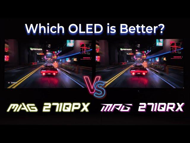 MSI MAG 271QPX Vs MPG 271QRX QD OLED GEN 3