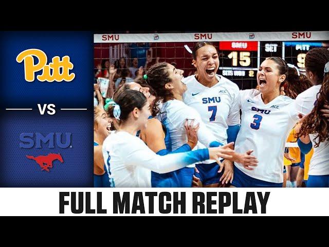 Pitt vs. SMU Full Match Replay | 2024 ACC Volleyball