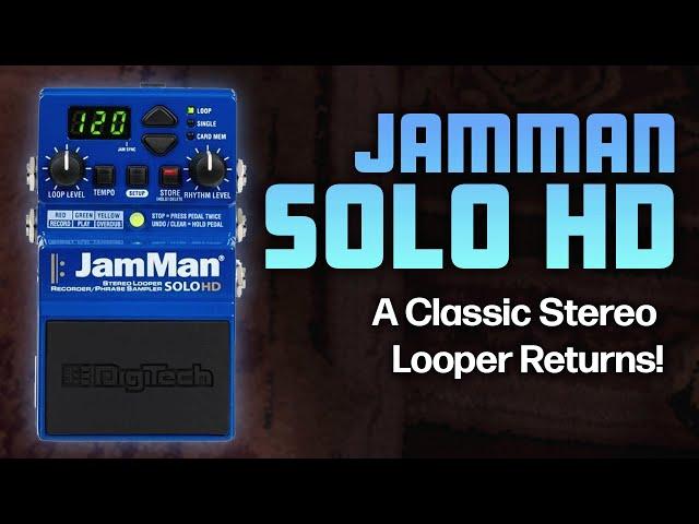 Digitech's New JamMan Solo HD: The Looper Pedal Review