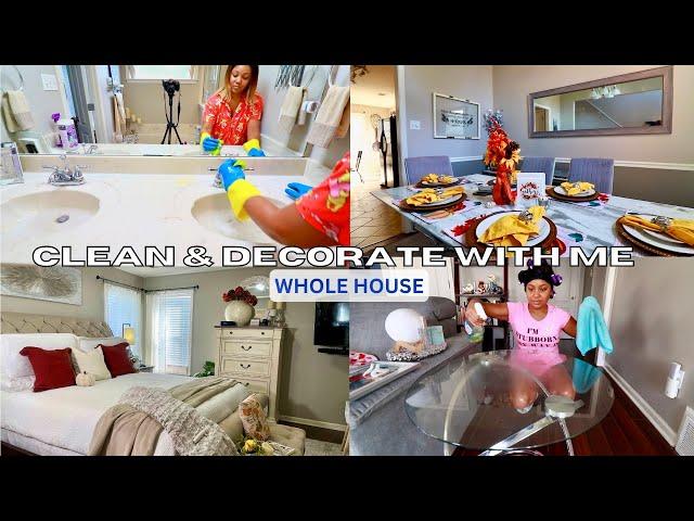 SUNDAY RESET: CLEAN AND DECORATE WITH ME | Transforming my Home for Fall!